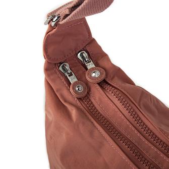 Nas Bag Unisex Zararlı Kimyasal İçermeyen Su İtici Özelliğe Sahip Omuz ve Sırt Çantası Dönüştürülebilir Tasarım  Gül Kurusu