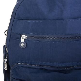 Nas Bag Unisex Zararlı Kimyasal İçermeyen Waterproof Sırt Çantası Lacivert (35x47x20 cm) 