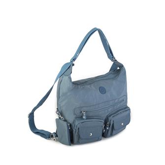 Nas Bag Unisex Zararlı Kimyasal İçermeyen Su İtici Özelliğe Sahip Omuz ve Sırt Çantası Dönüştürülebilir Tasarım  Kot