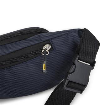 Nas Bag (Waterproof) Outdoor Fonksiyonel Çok Gözlü Erkek Bel ve Body Bag Lacivert 