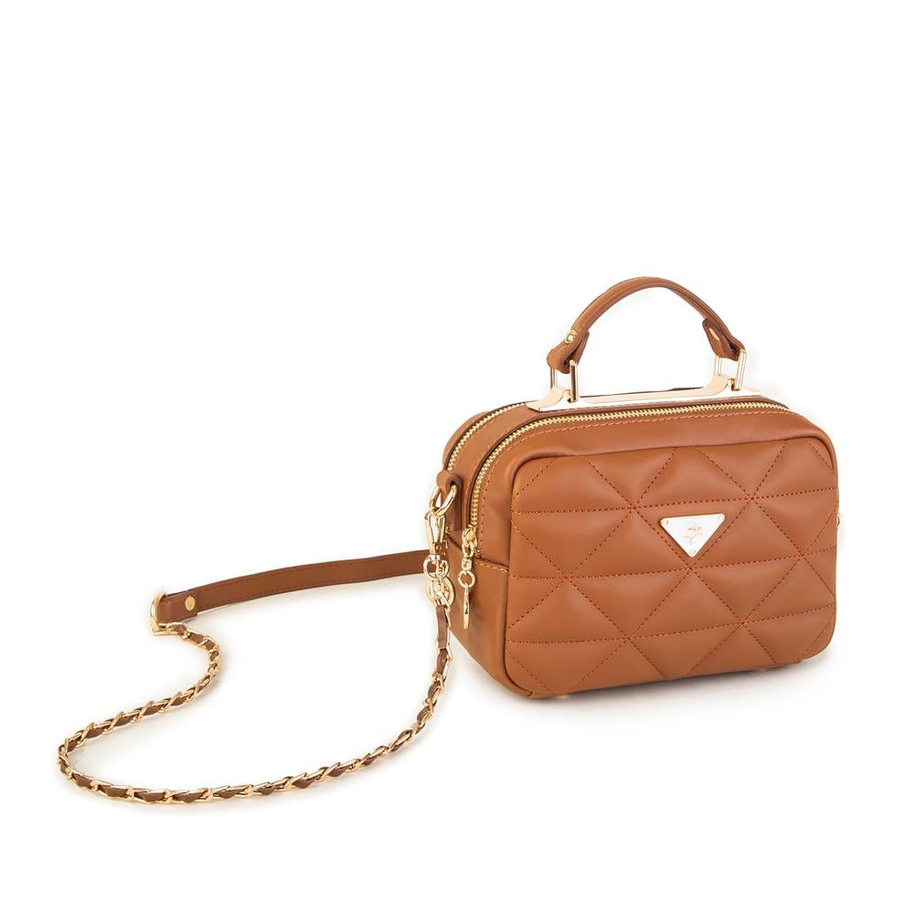 Nas Bag Çapraz Çanta Taba Nova