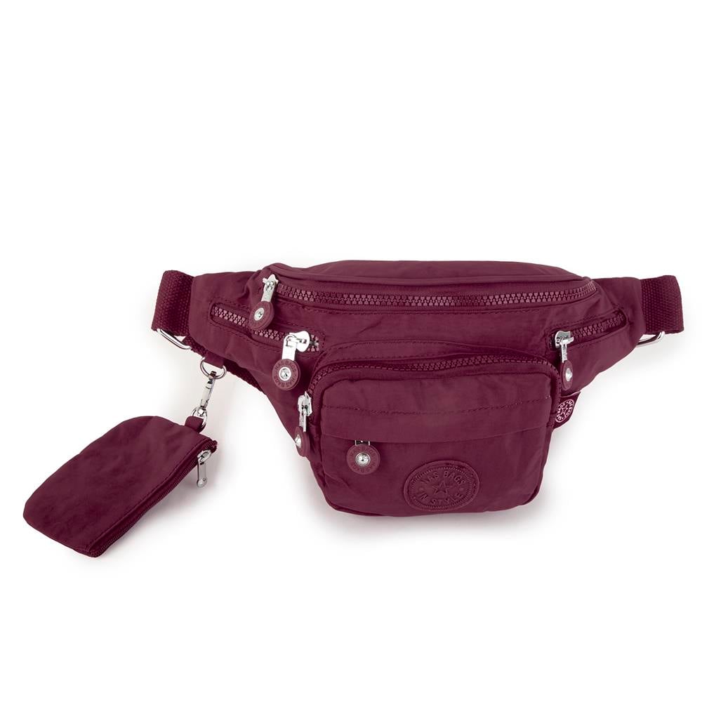 Nas Bag Kadın Bel Ve Body Bag Bordo