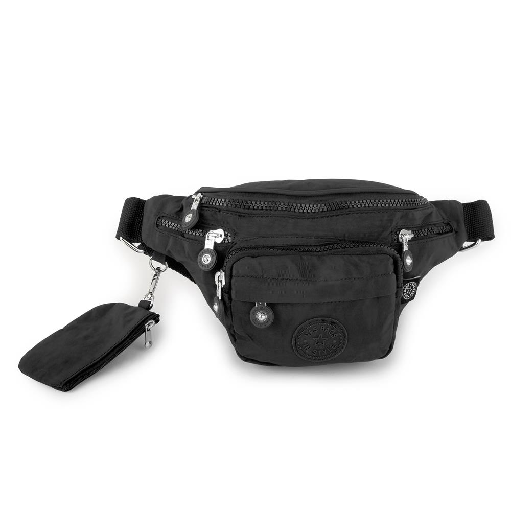 Nas Bag Kadın Bel Ve Body Bag Siyah