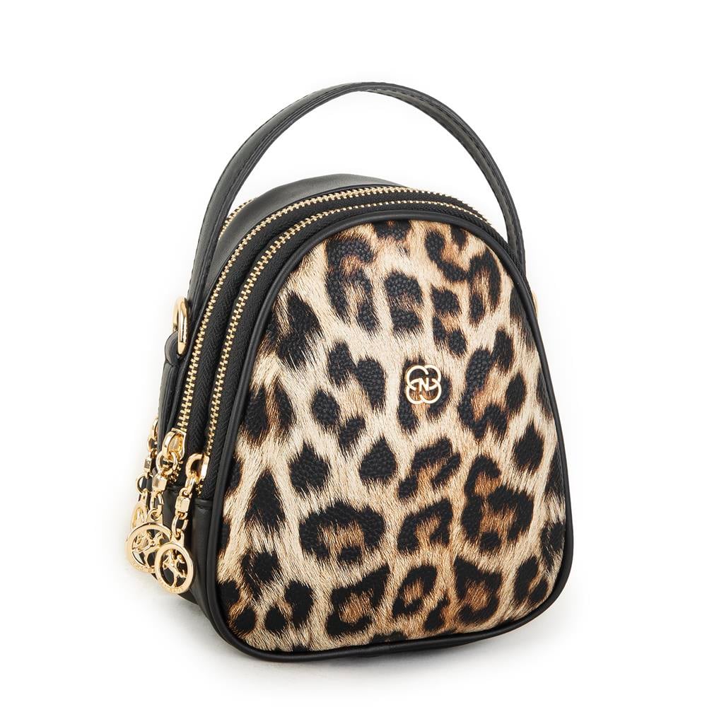Nas Bag Kadın Çapraz Çanta Leopar Nova