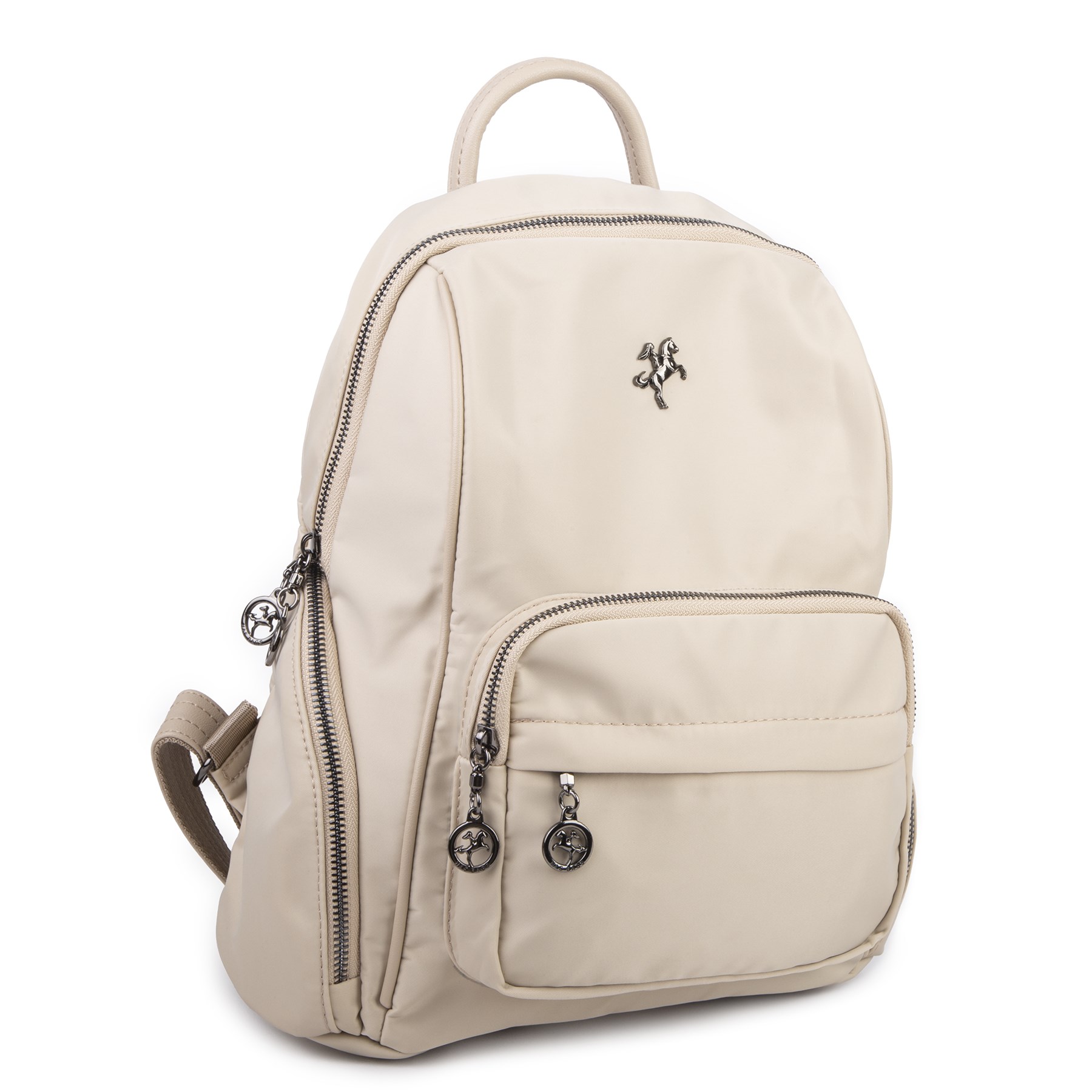 Nas Bag Kadın Çok Cepli Sırt Çantası (en :30cm x boy:34) Kum