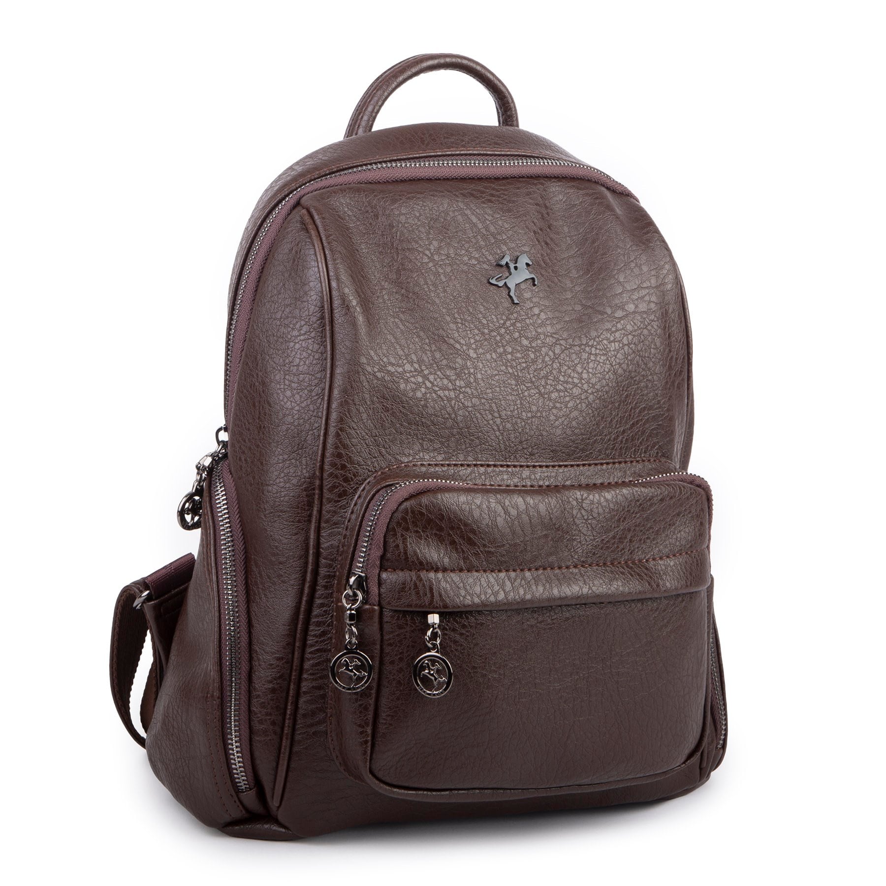 Nas Bag Kadın Çok Cepli Sırt Çantası (en :30cm x boy:34) Kahverengi Victoria