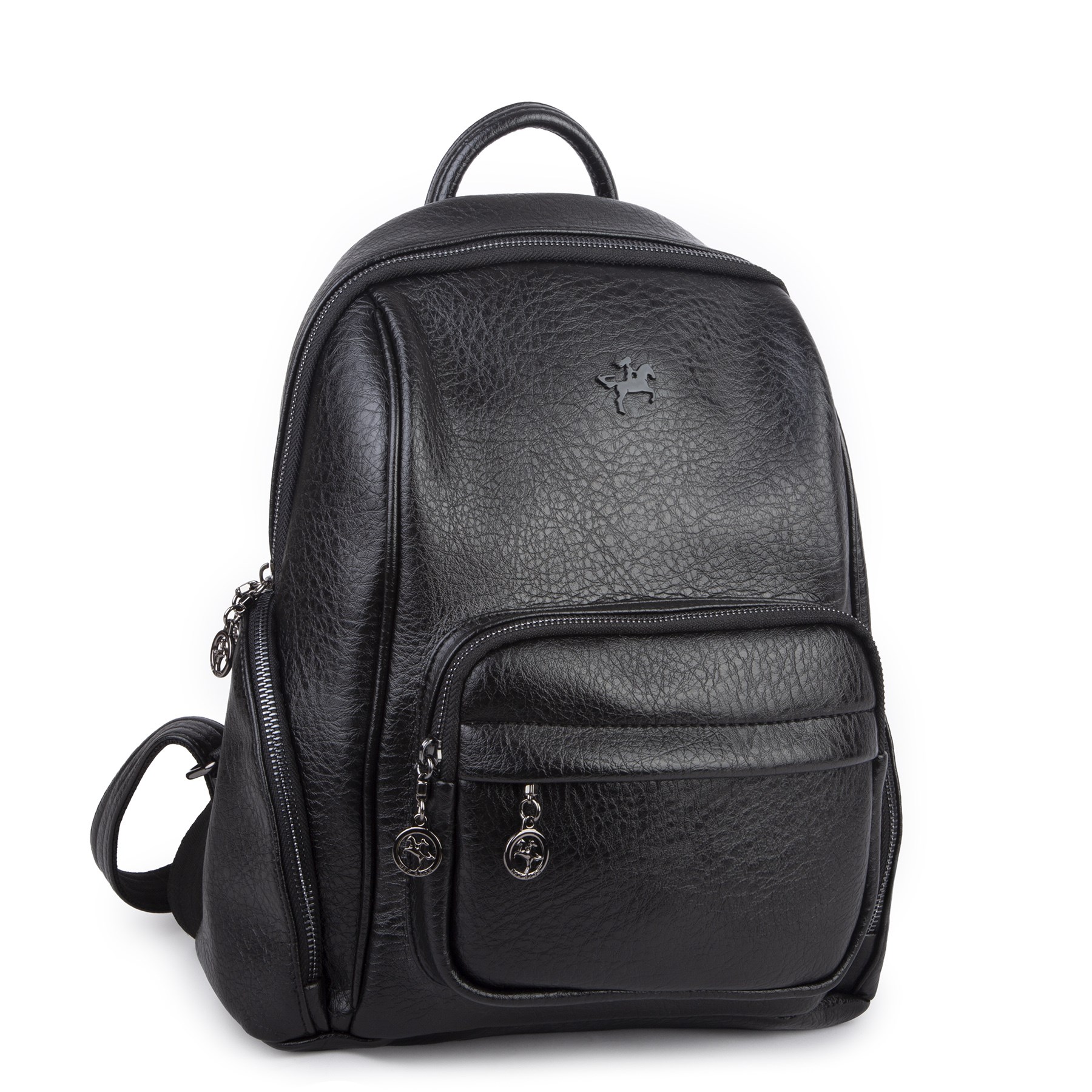 Nas Bag Kadın Çok Cepli Sırt Çantası (en :30cm x boy:34) Siyah Victoria