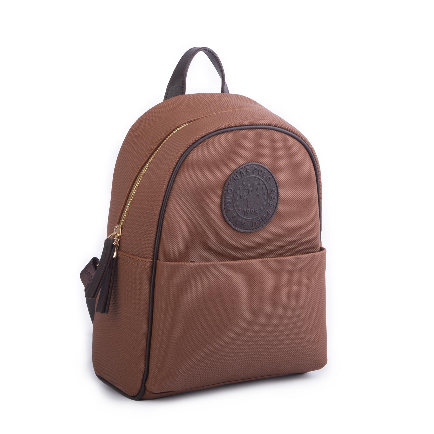 Nas Bag Kadın Spor Sırt Çantası Taba Kahve Lacst