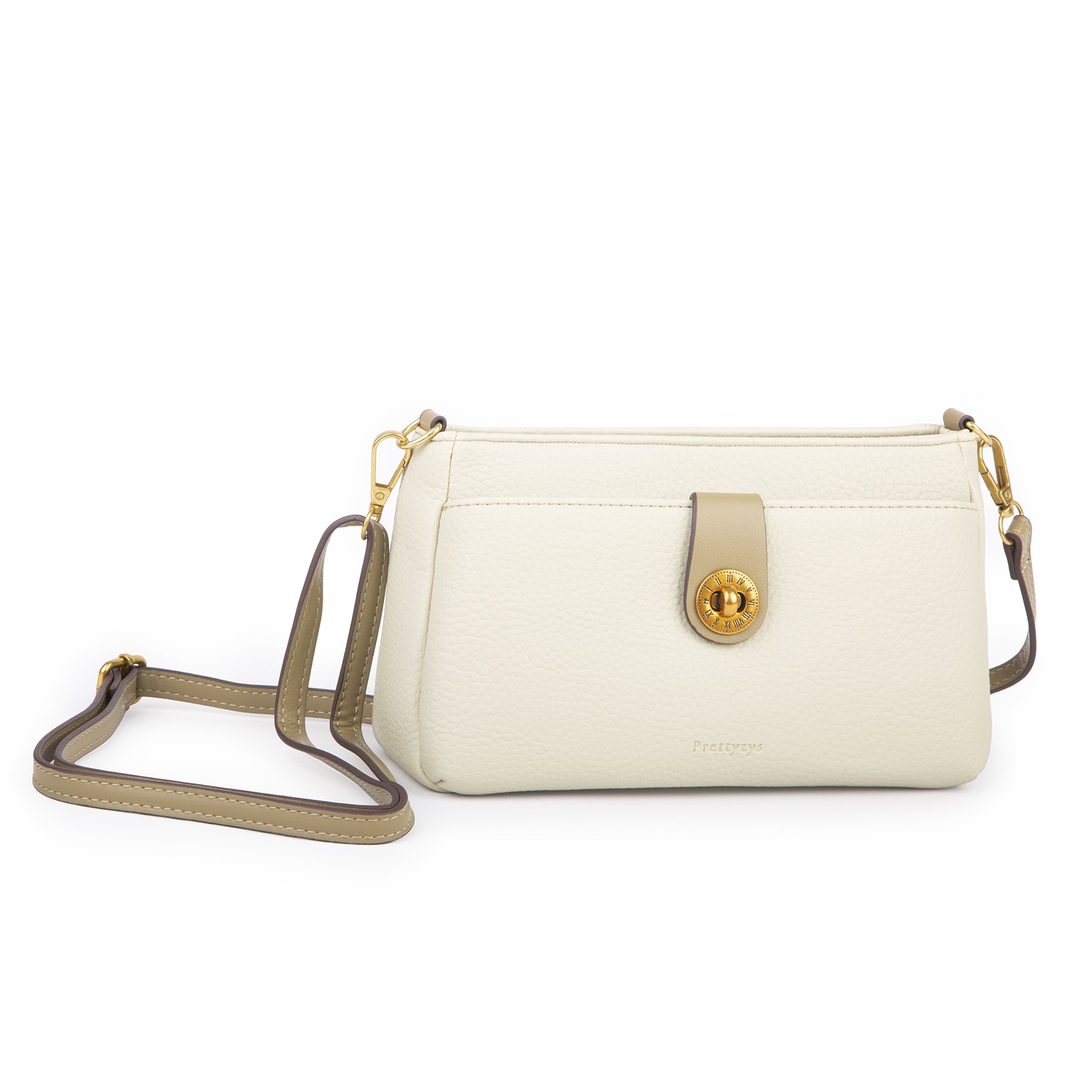 Nas Bag Mini Kadın Çapraz ve Omuz Çanta  (22x14 cm) Açık Yeşil