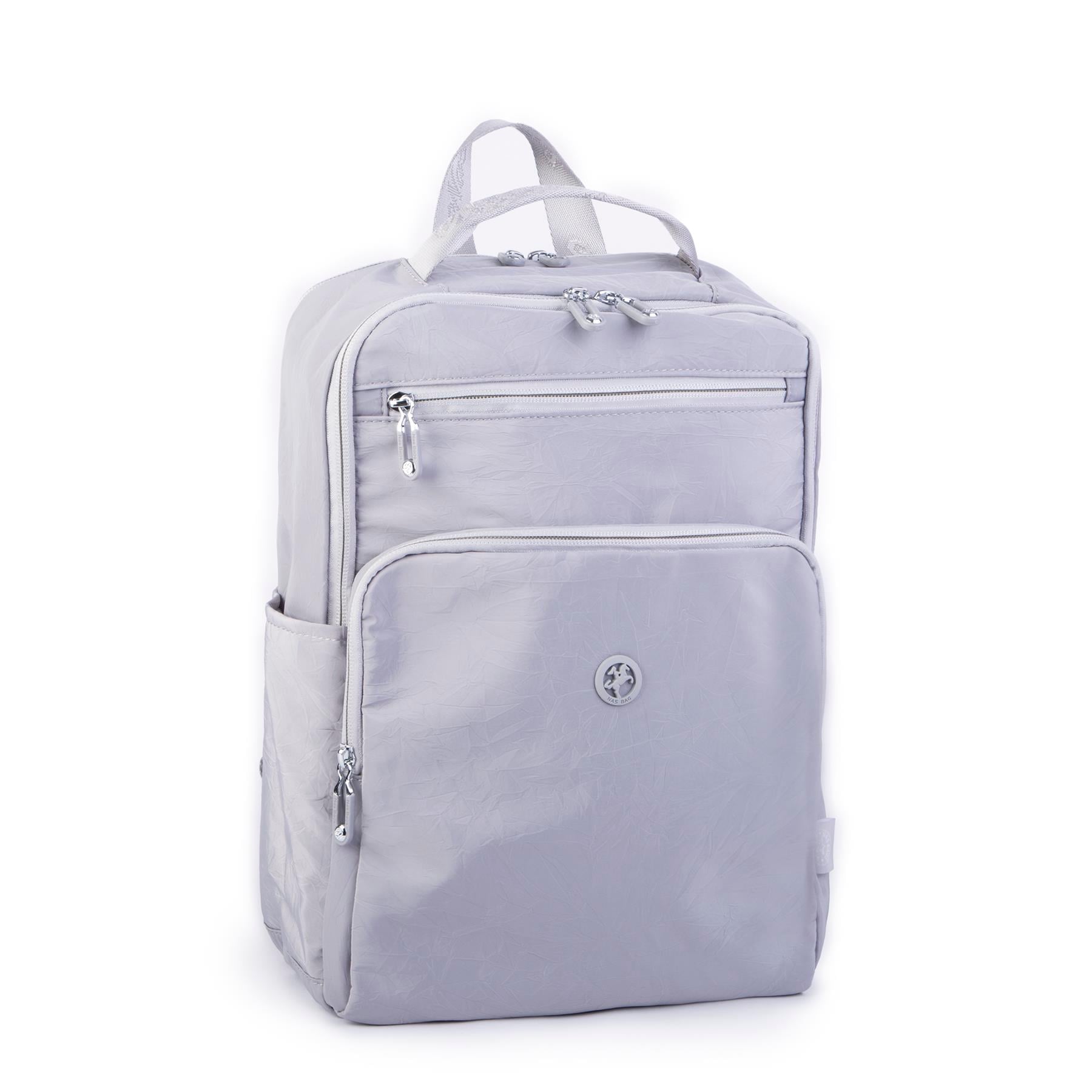 Nas Bag Unisex Büyük Boy Su Geçirmez (Waterproof)  Hafif Sırt Çantası Gri