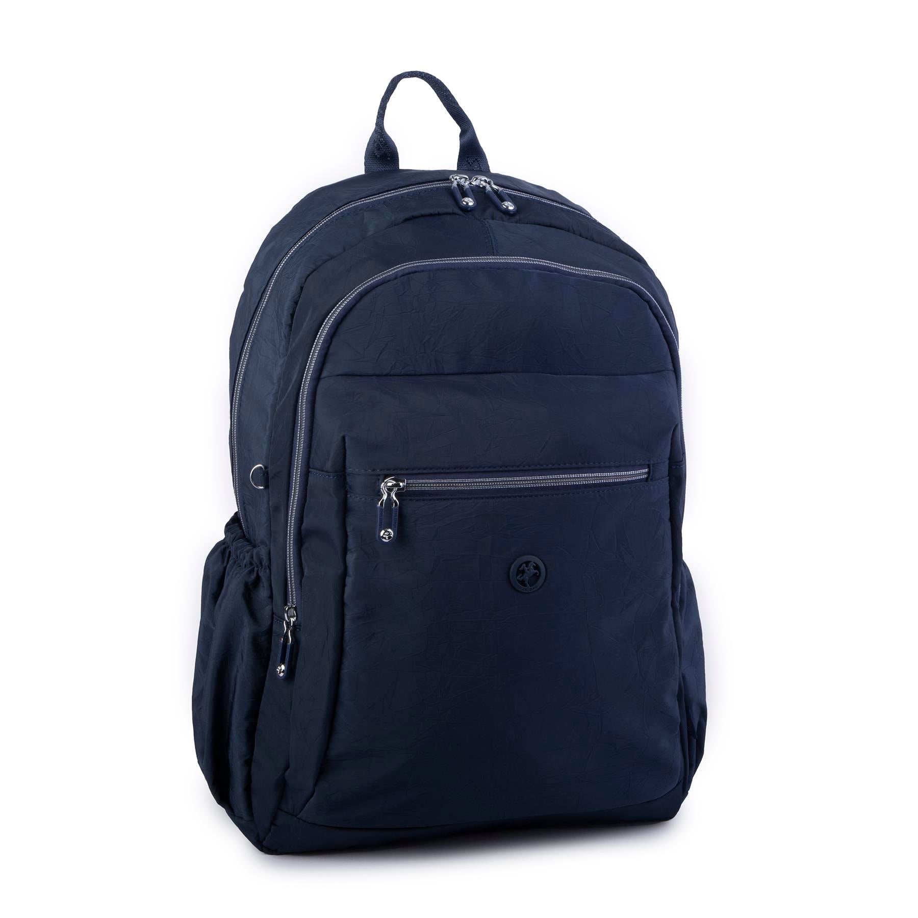 Nas Bag Unisex Büyük Boy Su Geçirmez (waterproof) Hafif Sırt Çantası Çok Gözlü Lacivert