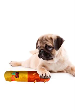 Mata Dogs BONE sesli,kumaş,nakışlı köpek oyuncağı