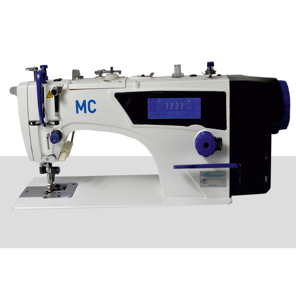 DÜZ MAKİNE ELEKTRONİK KENAR BIÇAKLI İPLİK KESİCİLİ DOKUNMATİK EKRAN