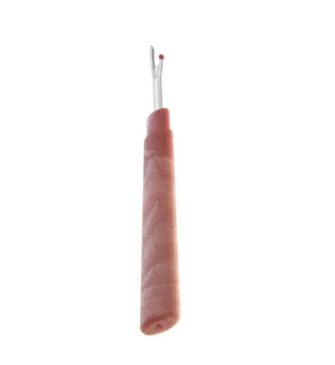 BUTTONHOLE REMOVER PLASTIC AND WOOD