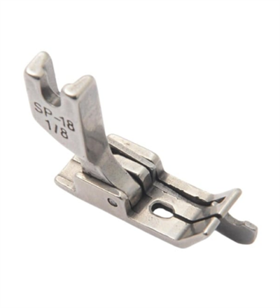 FLAT MACHINE GAZI FOOT RIGHT 1/8