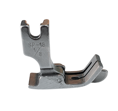 FLAT MACHINE GAZI FOOT RIGHT 1/8