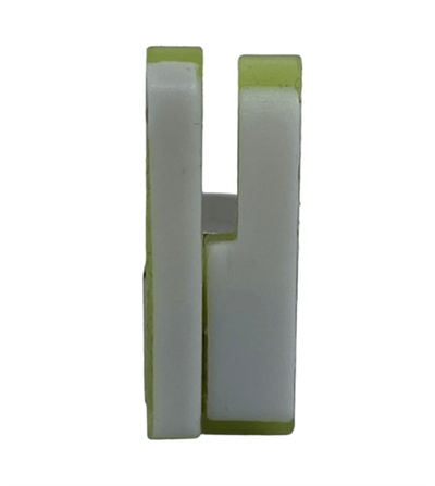 FLAT MACHINE PLASTIC GRASS FOOT LEFT
