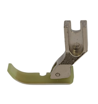 FLAT MACHINE PLASTIC ZIPPER FOOT LEFT