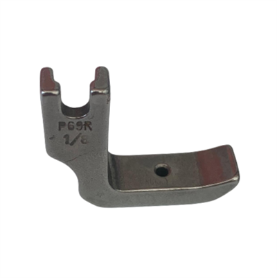 FLAT MACHINE SINGLE CHANNEL ROD FOOT 1/8