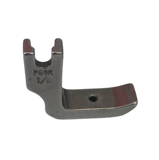FLAT MACHINE SINGLE CHANNEL ROD FOOT 1/8