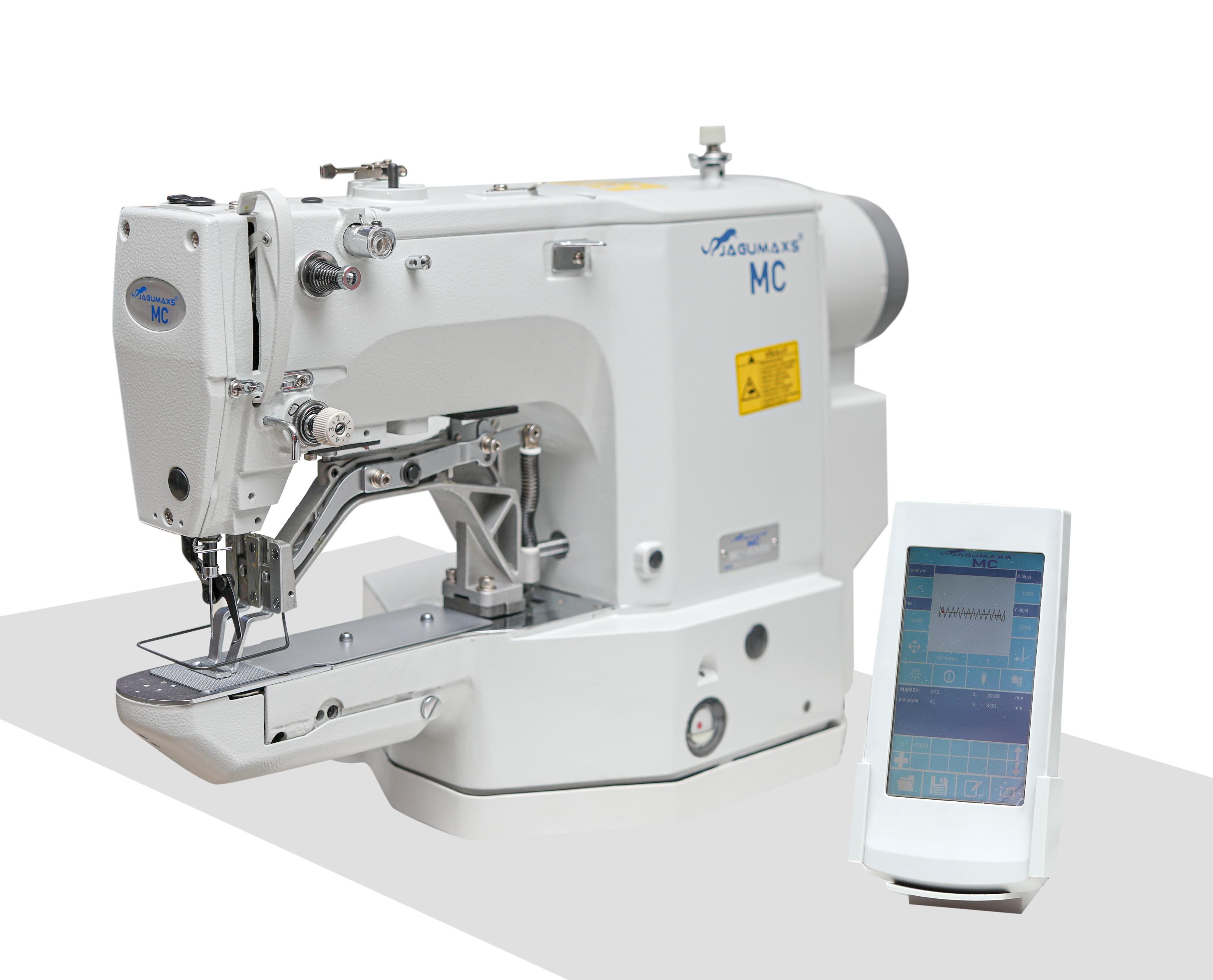BAR TACKING MACHINE WIDE SCREEN ELECTRONIC