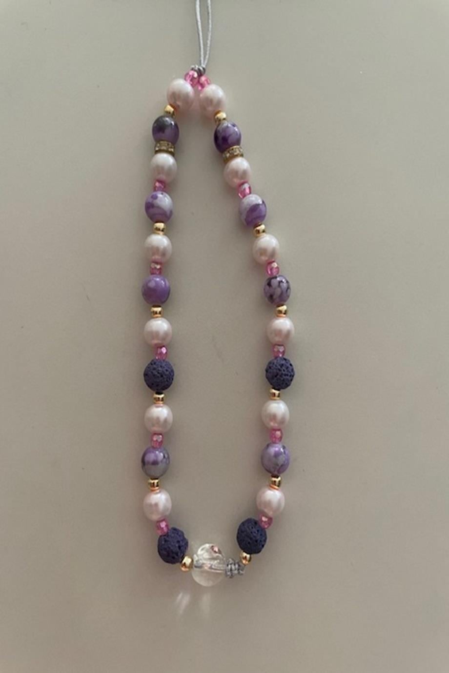 Bead Strap Handmade Phone Charm