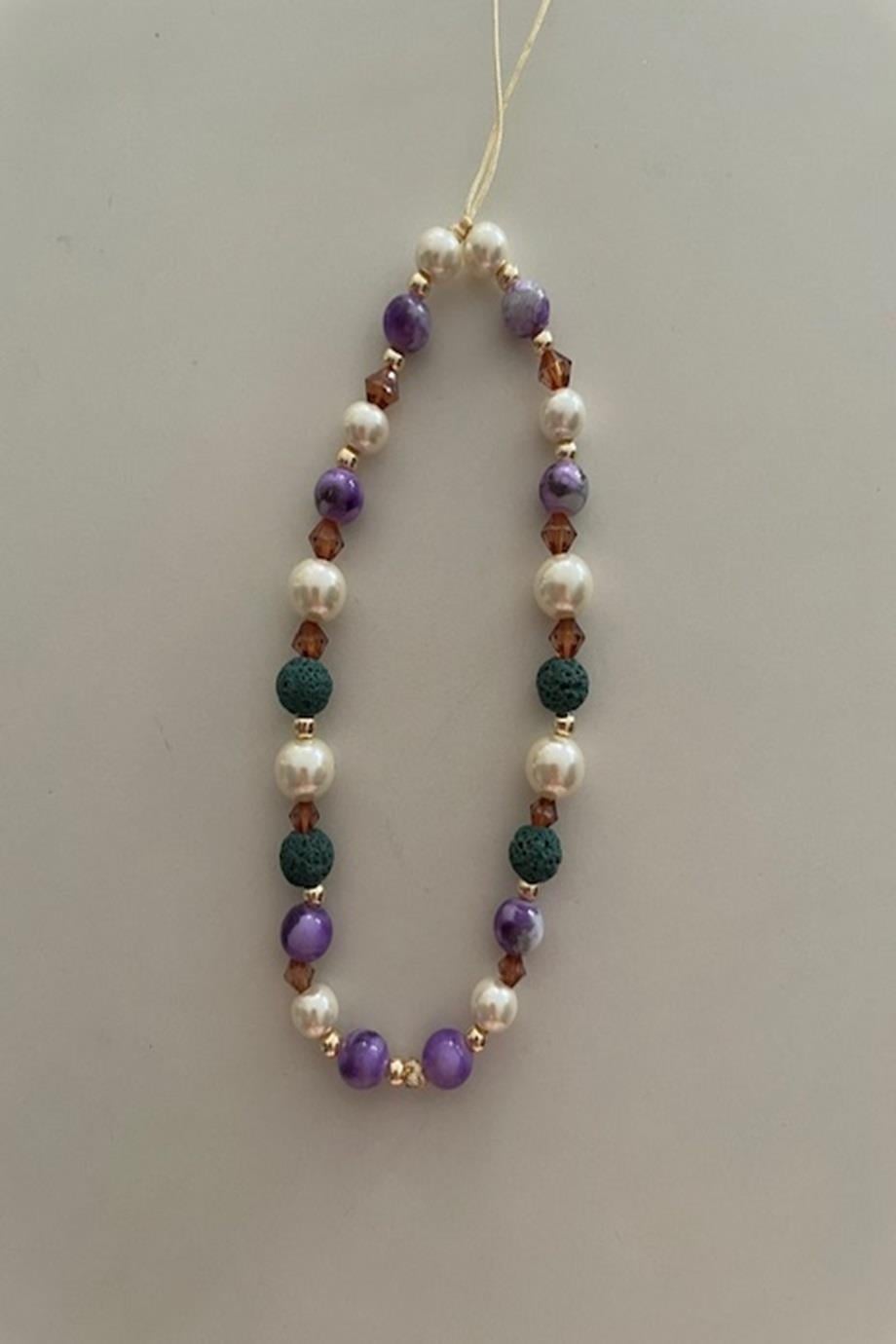 Bead Strap Handmade Phone Charm