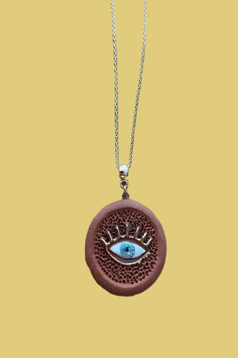 Clay & Blue Gold Eye
