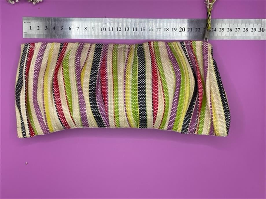 Colourful Straw Madagascar Handbag