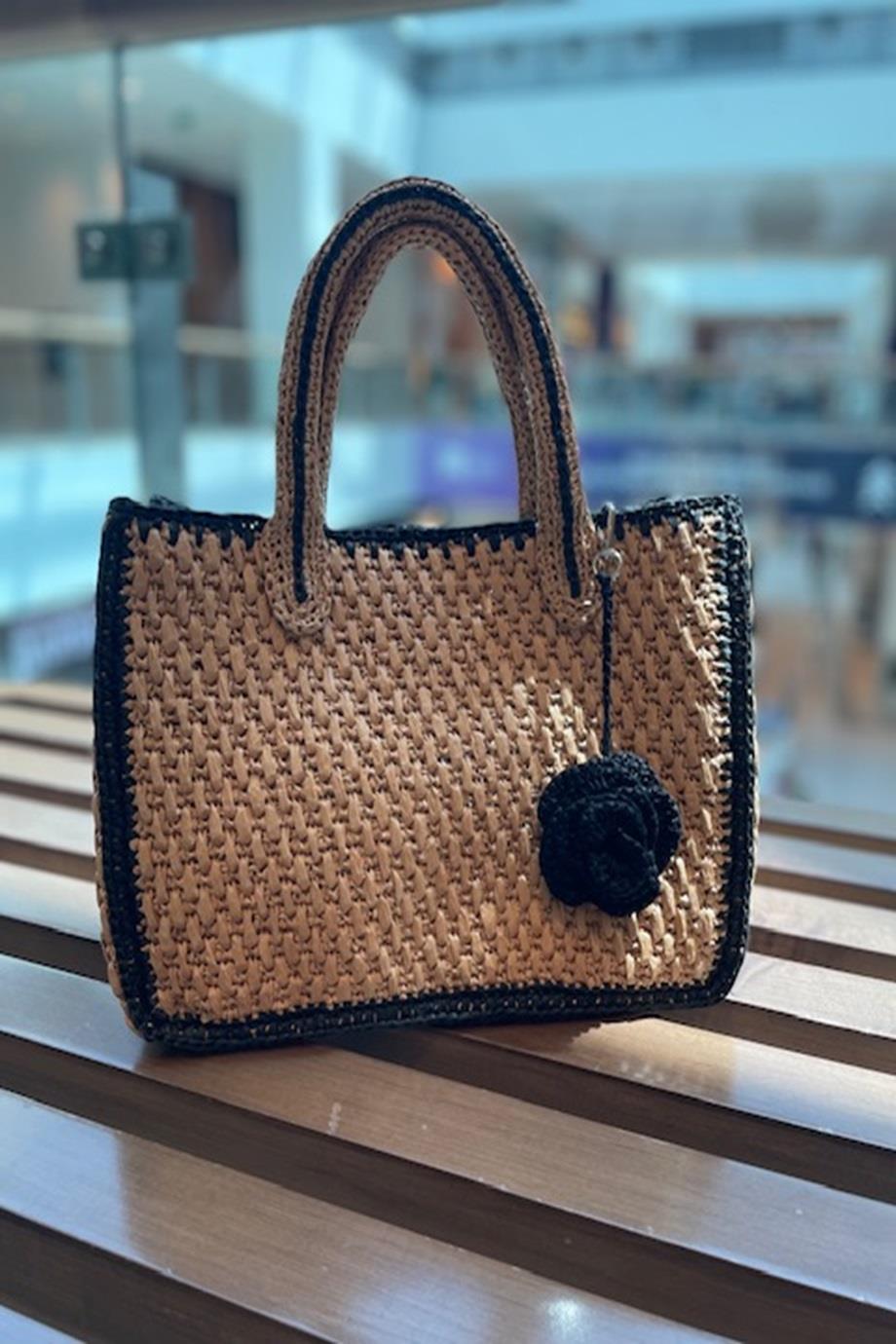 Crochet Handmade Chic Floral Bag