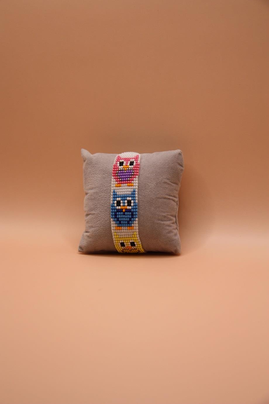 Cute Owl Design Adjustable  Miyuki Bracelet