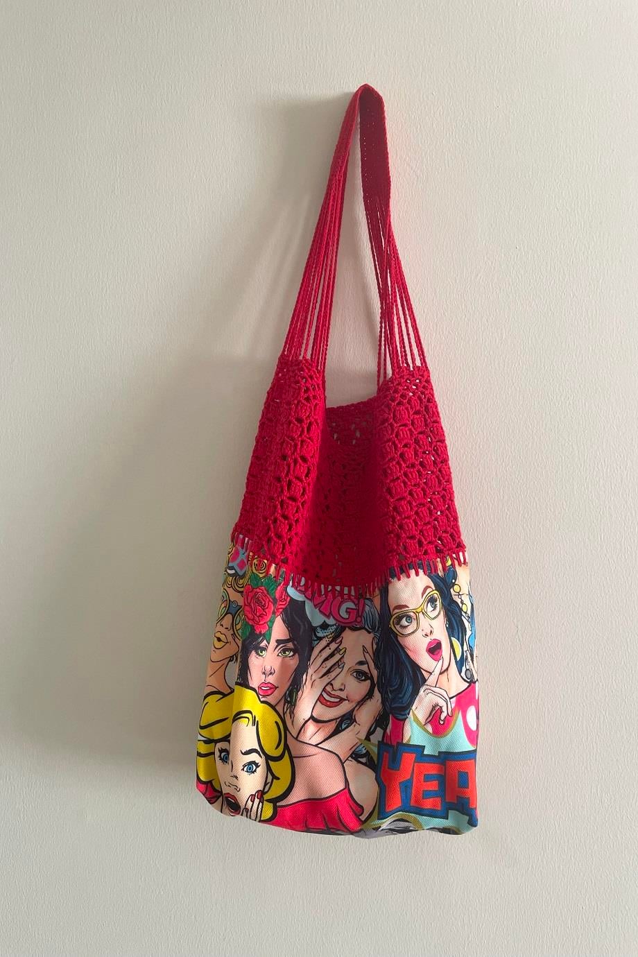 Fashion Girls Handmade Cotton Bag