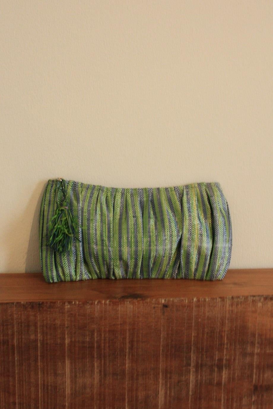 Handmade Green Stylish Clutch