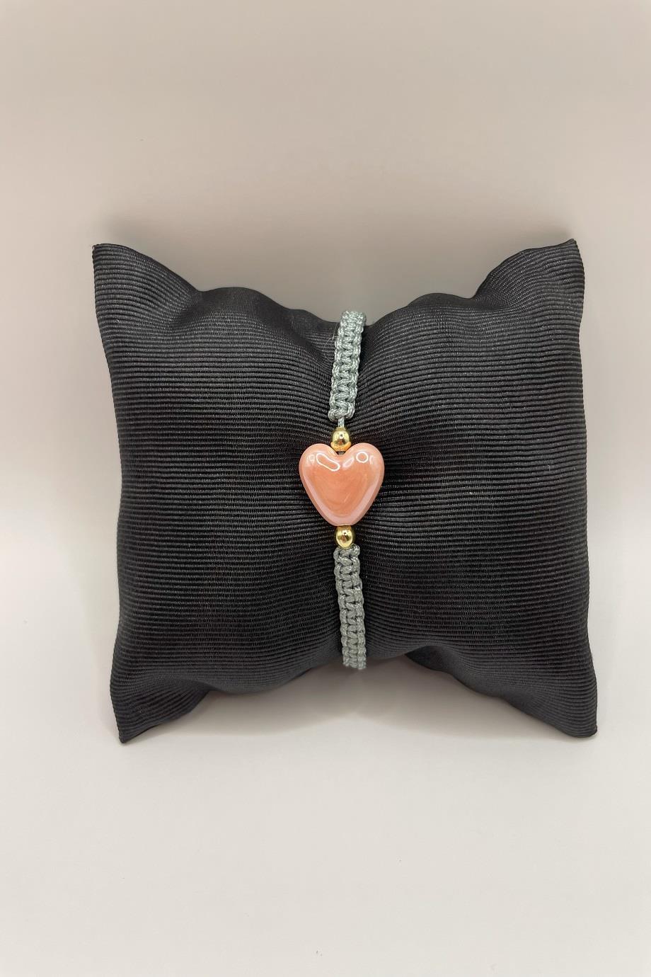 Pink Heart Bracelet Perfect Gift for Her