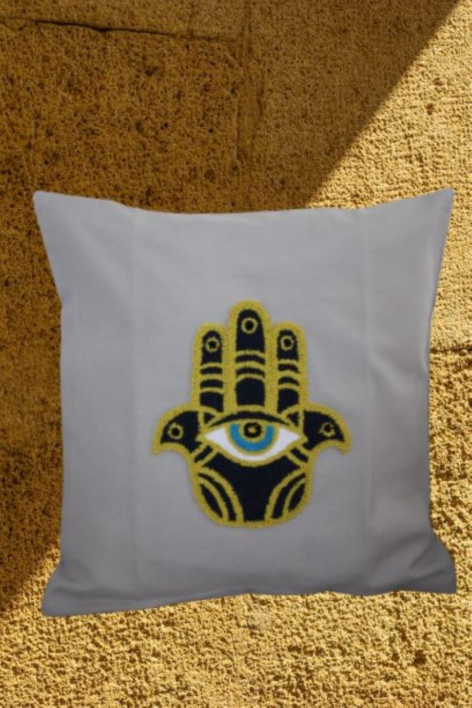 Protection of Fatima Hand Cushion Cover