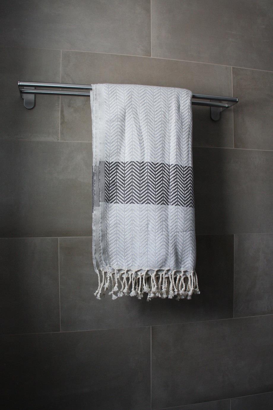 Quick Dry Herringbone Turkish Bath Towel