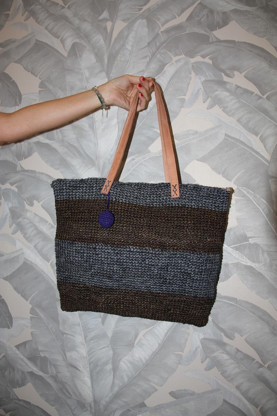 Soft and Natural  Summer Shoulder Bag