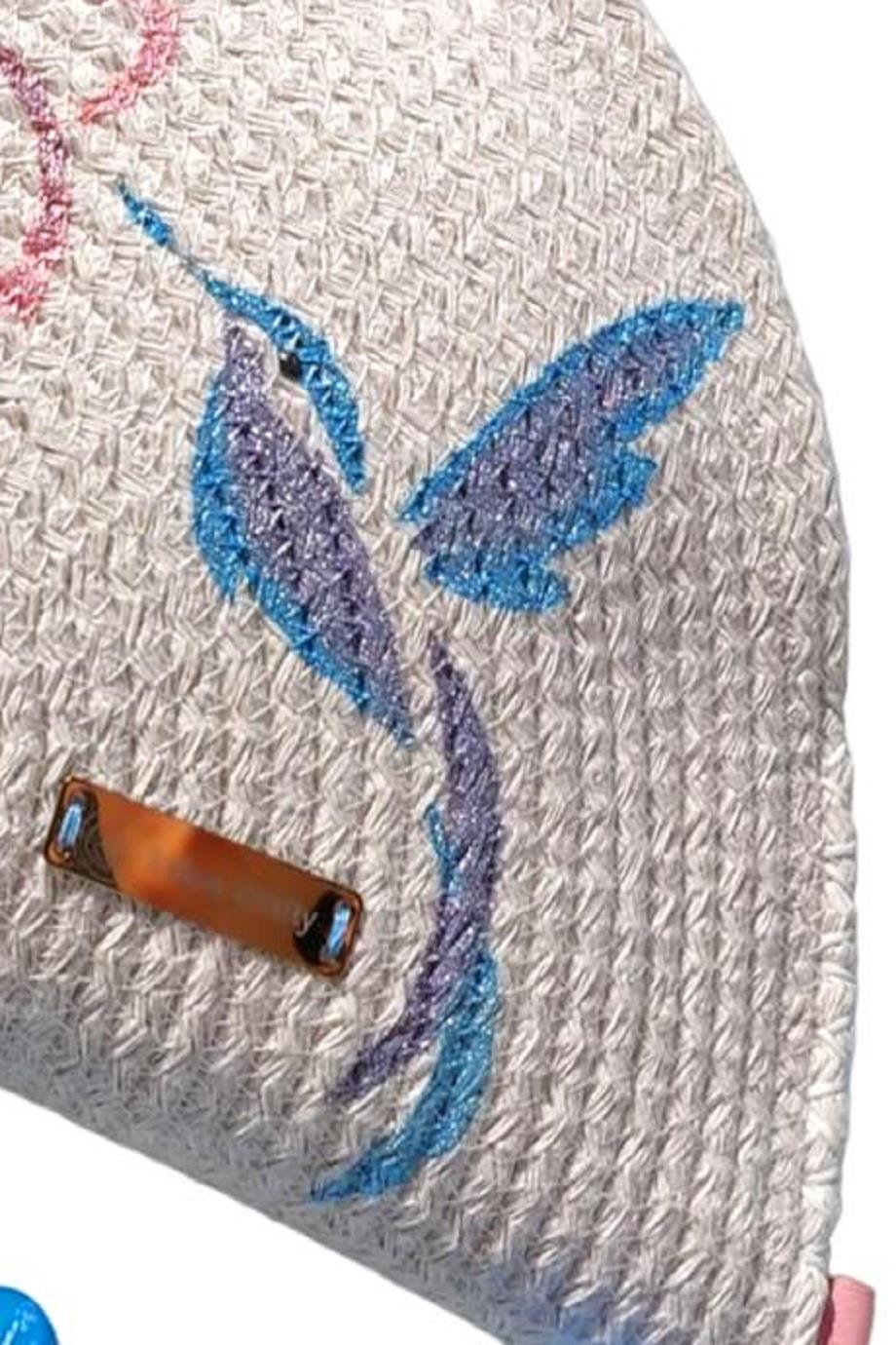 Sparkling Blue Hummingbird Clutch