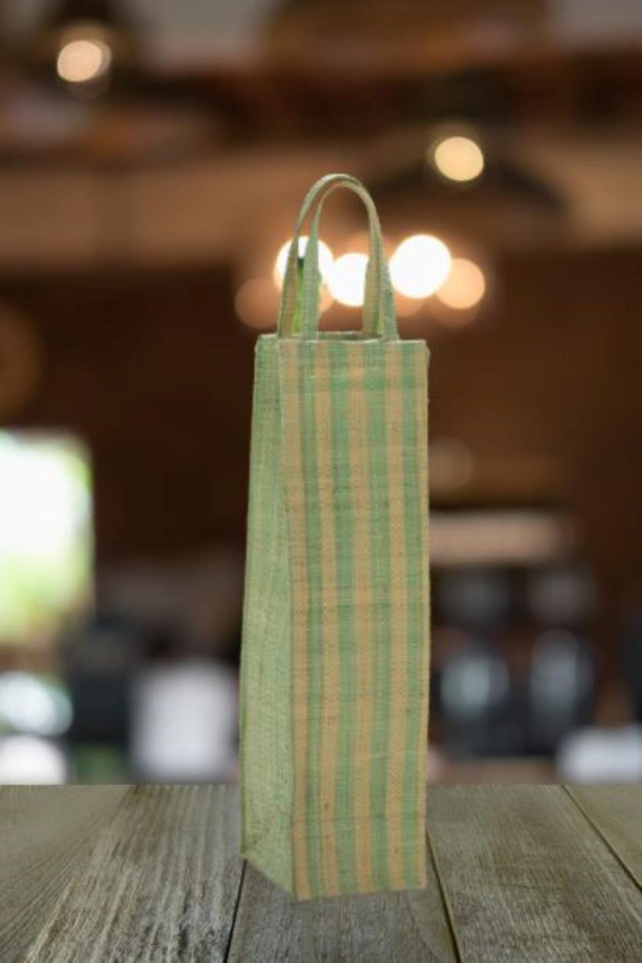 Straw Reusable Bottle Bag 