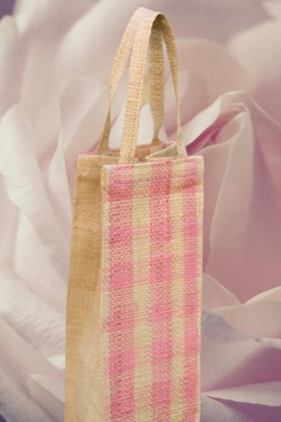Straw Reusable Bottle Bag 