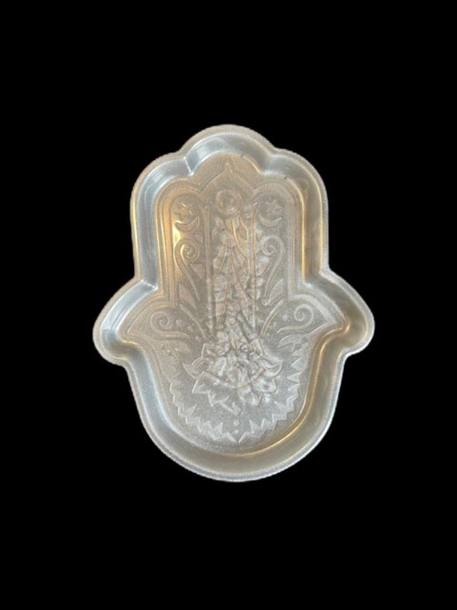 Hamsa Tray, Handmade Epoxy