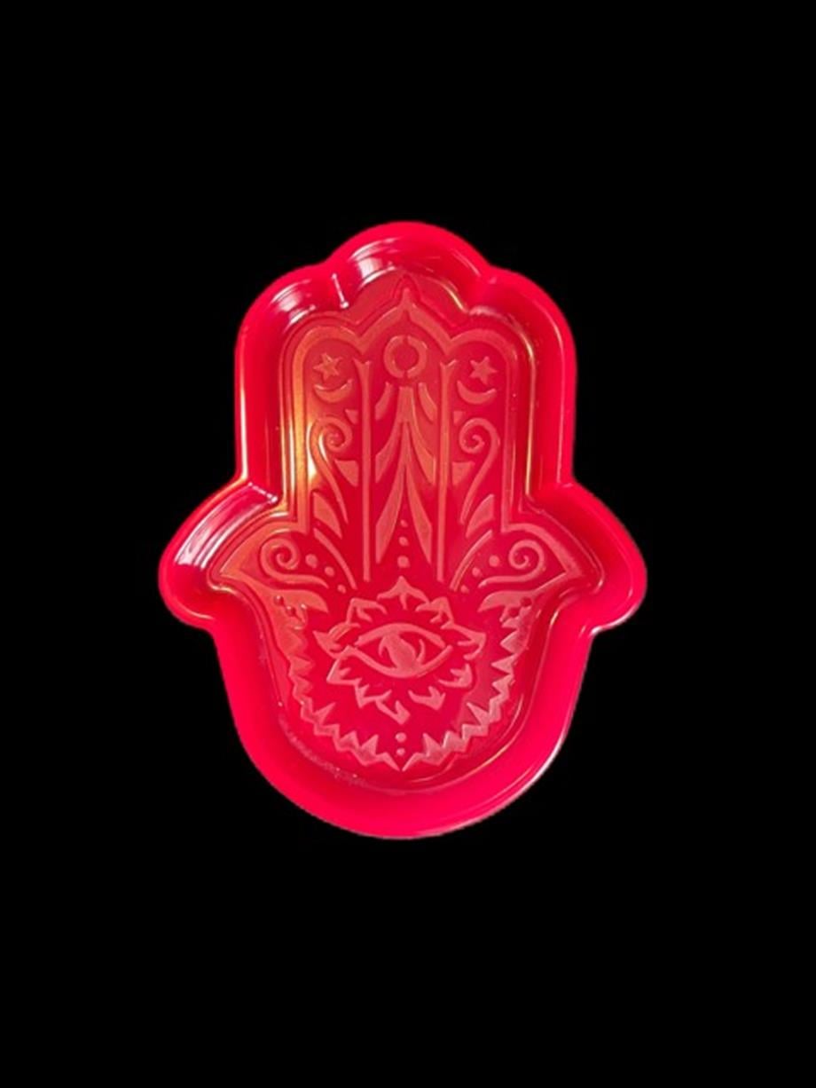 Hamsa Tray, Handmade Epoxy
