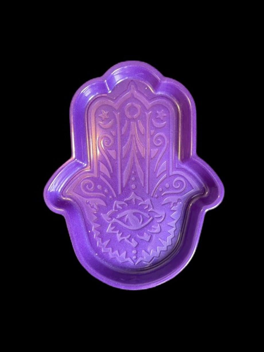 Hamsa Tray, Handmade Epoxy
