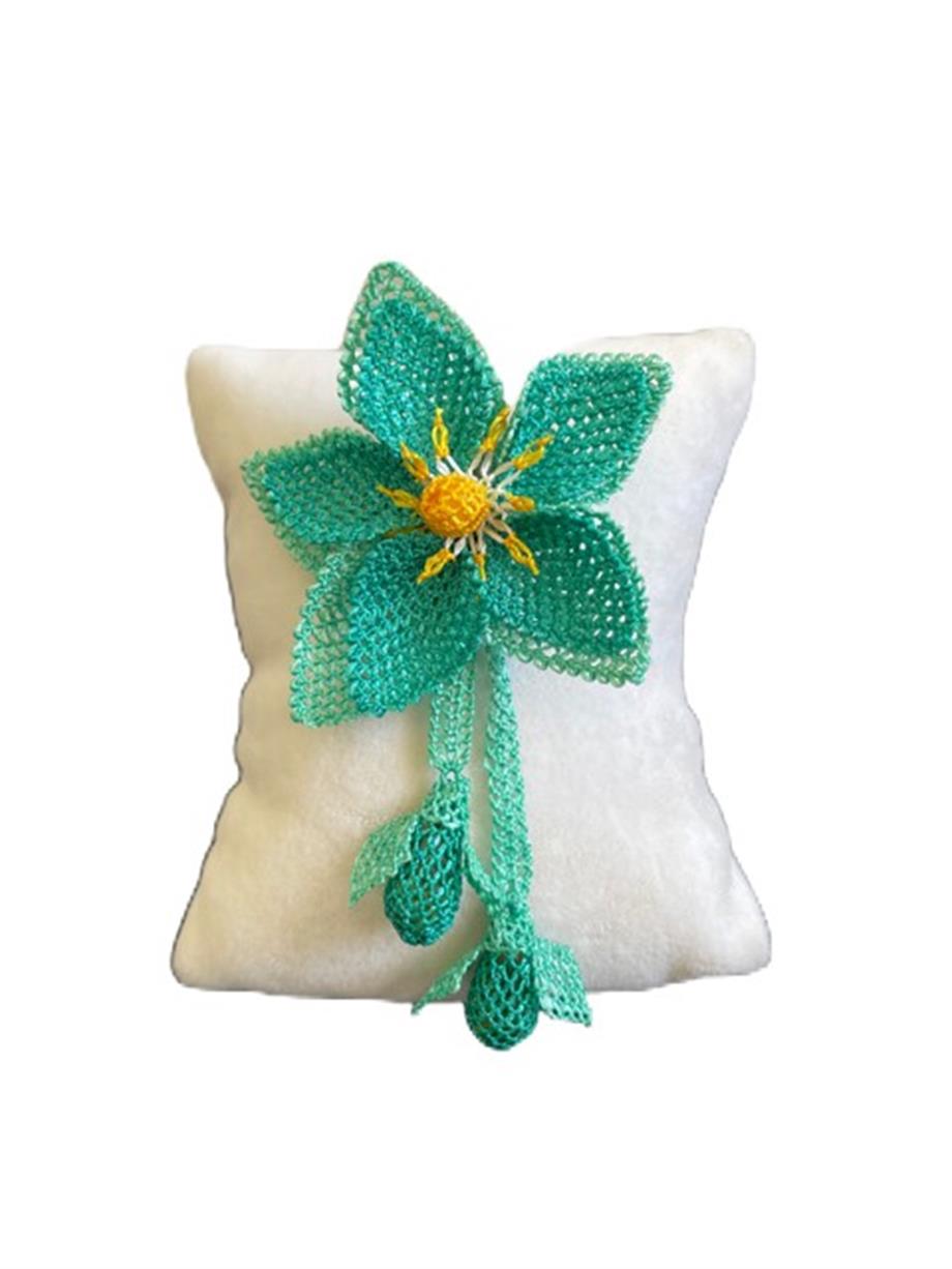 Turquoise Beauty Handmade Brooch