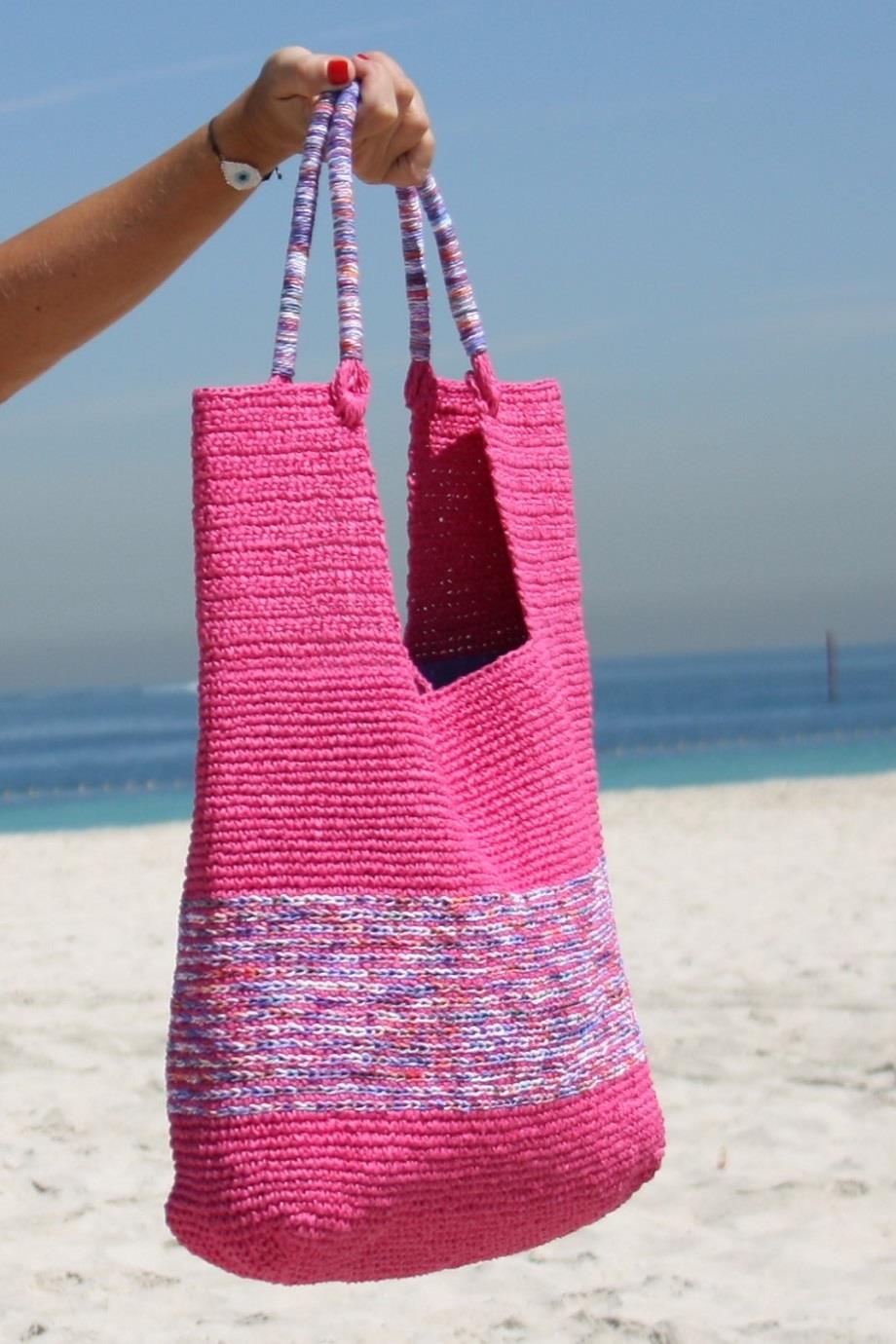 Viva Magenta Handmade Fashion Summer Bag