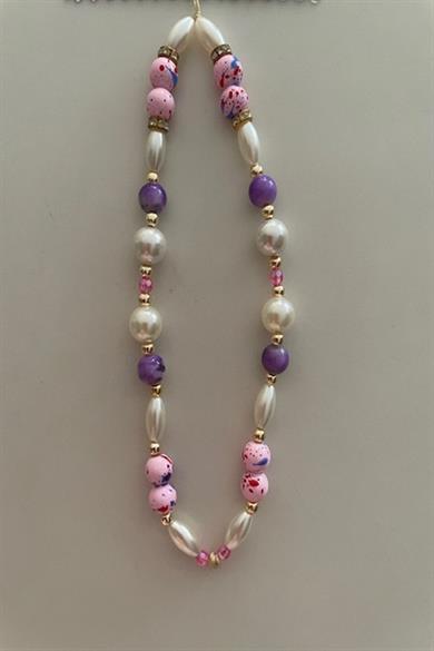 Bead Strap Handmade Phone Charm