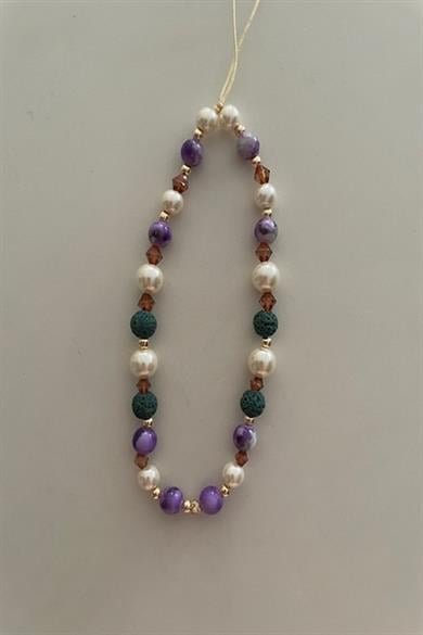 Bead Strap Handmade Phone Charm