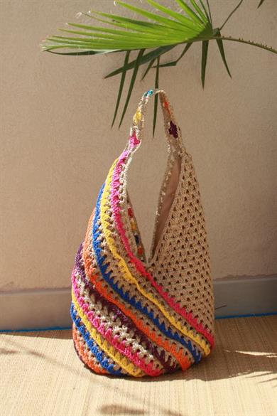 Crochet Hobo Summer Bag