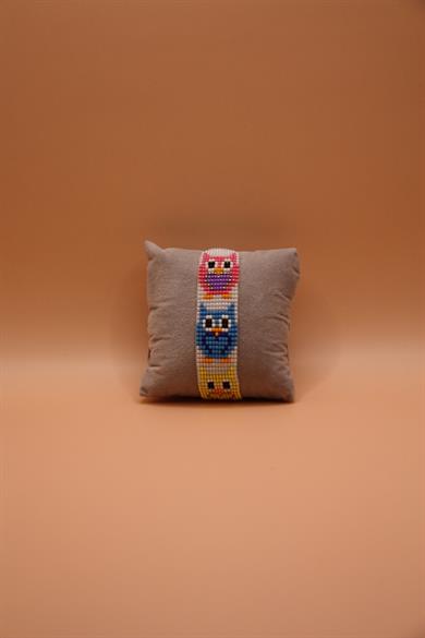 Cute Owl Design Adjustable  Miyuki Bracelet