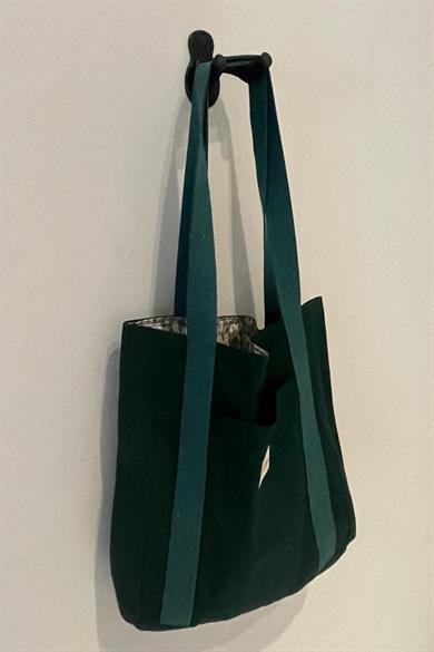 Emerald Green Essential Canvas Tote Bag